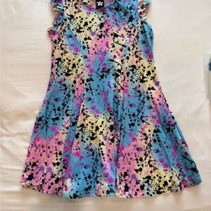 Pixielane Girls Splatter Dress - sz 6
